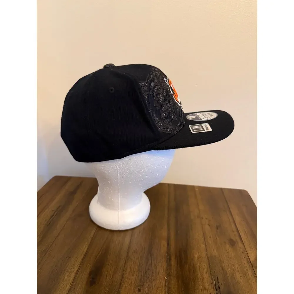 Reebok NFL Sideline Cincinnati Bengals Embroidered Black Fitted L/XL